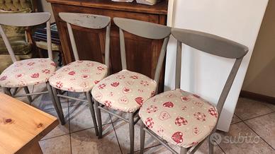 4 sedie vintage  