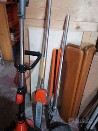 Decespugliatore con accessori