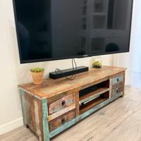 Mobile porta tv rustico vintage (Maison du monde)