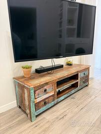 Mobile porta tv rustico vintage (Maison du monde)