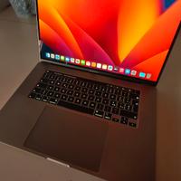 MacBook PRO 16 i7 16GB RAM 512GB SSD 2019