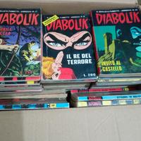 Fumetti Diabolik dal 1970 al 77 