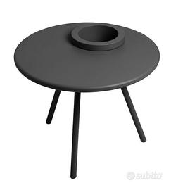 Tavolino Bakkes Fatboy nero