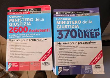 Libri concorso Cancellieri - funzionari unep