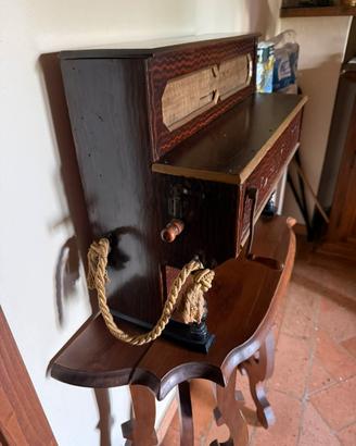 organo meccanico portatile a manovella