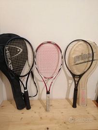 RACCHETTE: HEAD - PRINCE - BABOLAT Jr per famiglia