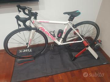 bicicletta con rulli