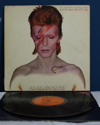 David Bowie ALADDIN SANE LP Vinile 1973 RaRo