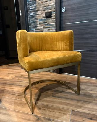 Poltroncina Maisons du Monde in velluto