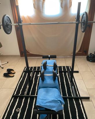 Set attrezzi da palestra