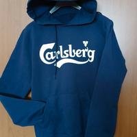 Carlsberg felpa con cappuccio Blu