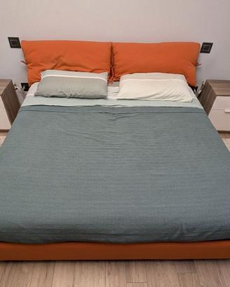 Letto contenitore matrimoniale king size