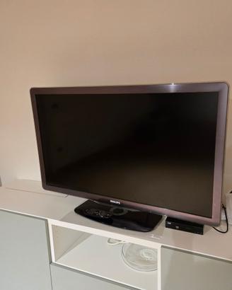 tv 42'' philips led full hd ambilight + decoder DV