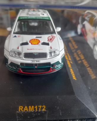 Skoda Fabia Wrc Modellino Scala 1_43 