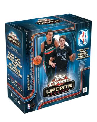 MEGA BOX Topps Chrome Updates NBA 2025/2026