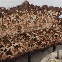 Salotto in tessuto stile Luigi XV/Rococò