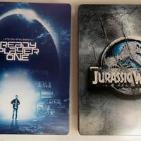 Ready Player One e Jurassic World Steelbook bluray