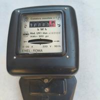 contatore elettrico monofase Enel Roma 