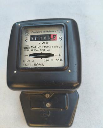 contatore elettrico monofase Enel Roma 