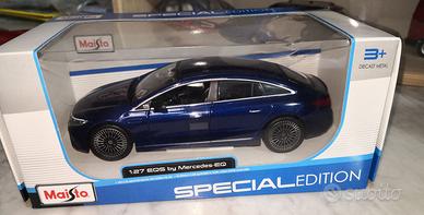 MERCEDES-BENZ EQS BLU, 1/27 MAISTO
