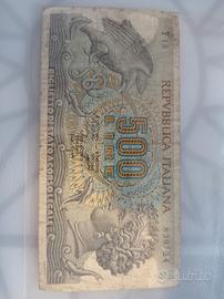 Banconote 500 lire della serie "Aretusa"