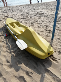 Canoa in vetro resina