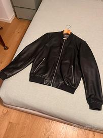 Giacca bomber pelle