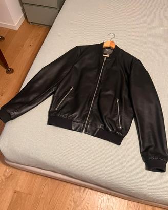 Giacca bomber pelle
