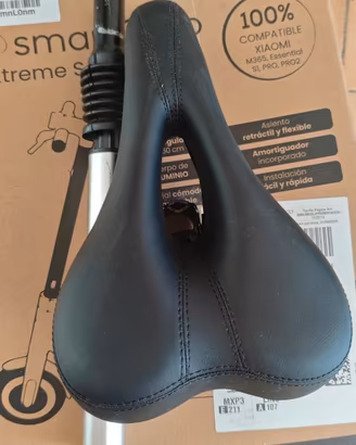 Sella bicicletta+ ammortizzatore