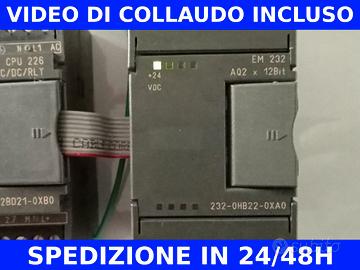 EM 232 Siemens S7-200 6ES7 232-0HB22-0XA0 + VIDEO