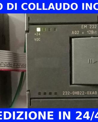 EM 232 Siemens S7-200 6ES7 232-0HB22-0XA0 + VIDEO