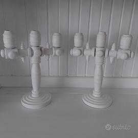 Portacandele shabby