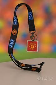 Lanyard Portachiavi Manchester United x AIG 50 cm