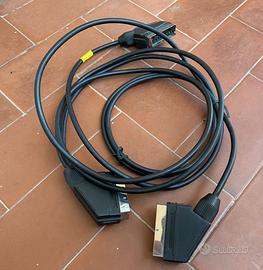 Cavo scart doppio presa scart per registrare