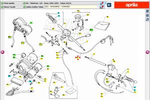 Cavo gas Aprilia RS 125 AP8114252