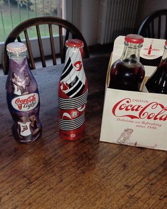bottiglie coca cola da collezione