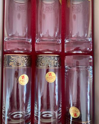 Bicchieri da Collezione ZWIESEL Vintage  dorate