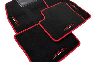 TAPPETI AUTO PER ABARTH SU MISURA E PERSONALIZZATI