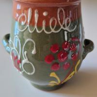 vasetto ceramica porta miele sardegna