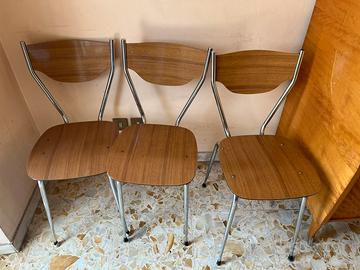 Sedie, cucina, anni 60