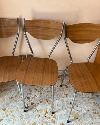 Sedie, cucina, anni 60