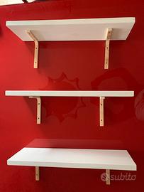 Mensola ripiano scaffale legno no ikea design