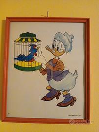 Quadro WALT DISNEY productions Nonna Papera 