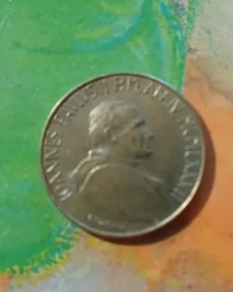 Moneta 200 Lire Vaticano Papa Giovanni Paolo II