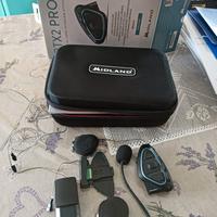 INTERFONO MOTO MIDLAND BTX2 PRO S DOPPIO SISTEM