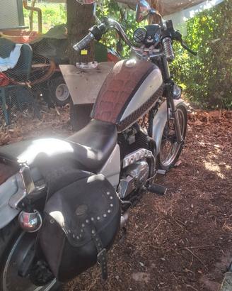 moto vintag morini 350