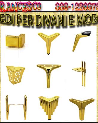 PIEDINI PER DIVANI E MOBILI FASCE ADESIVE