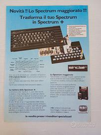 Sinclair Spectrum+ Pubblicità 1984 27x20 cm