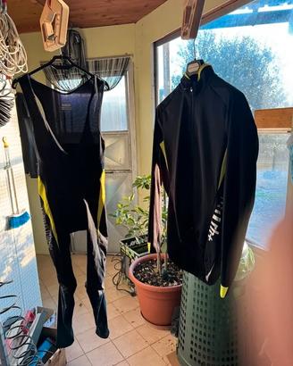 Completo ciclismo RH+ Giacca e salopette