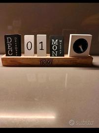 Arredamento calendario e orologio